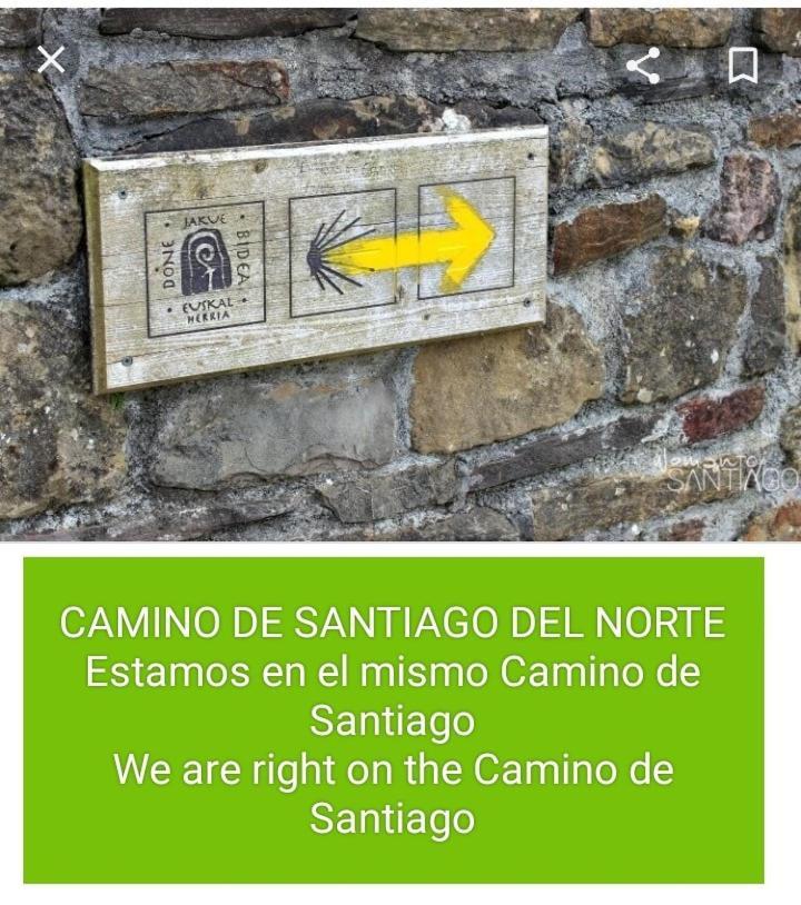 Agroturismo Erlete Goikoa -Estamos En El Camino De Santiago -We Are On The Camino De Santiago Деба Экстерьер фото
